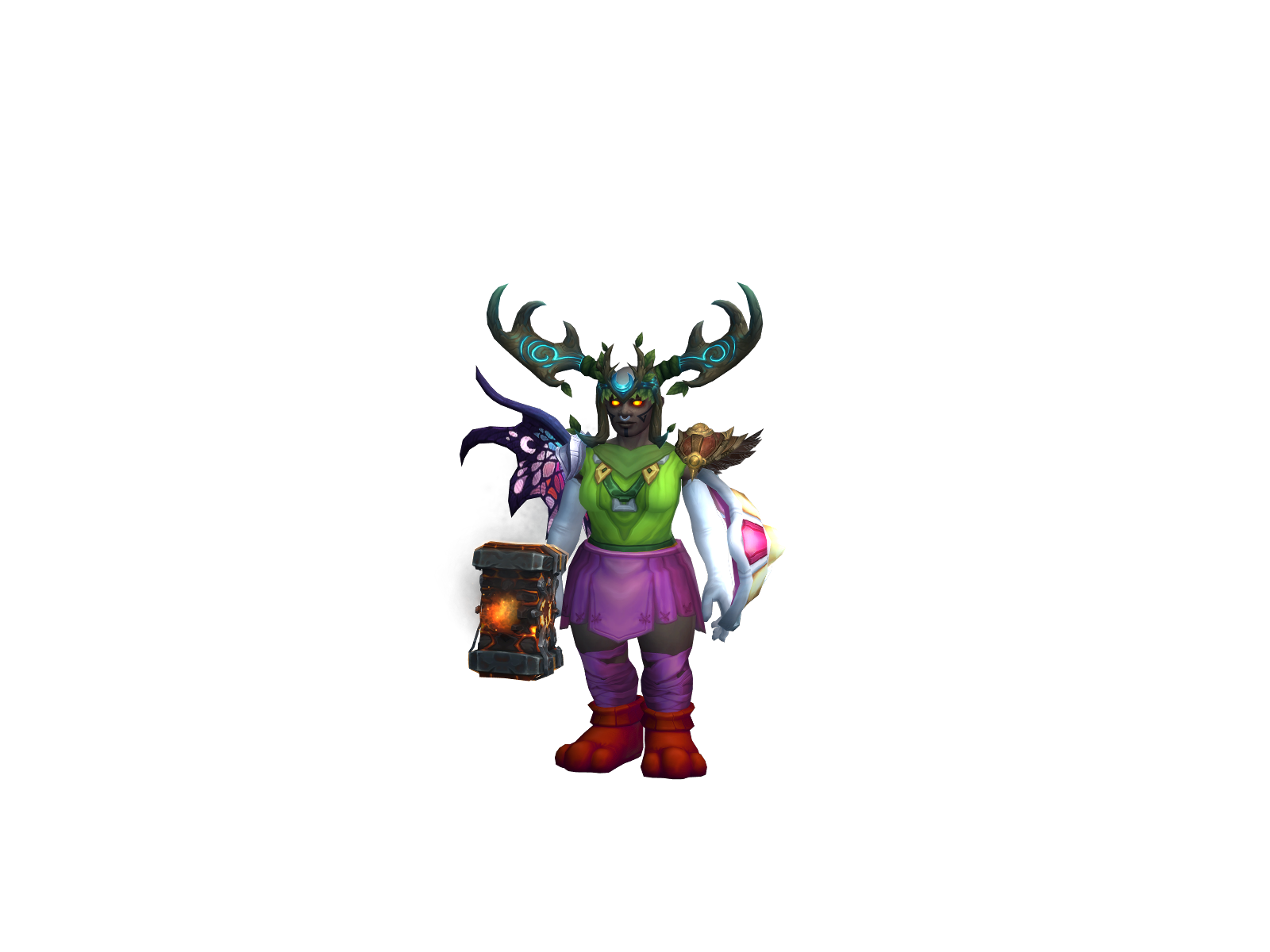 Taterchip 3D character render