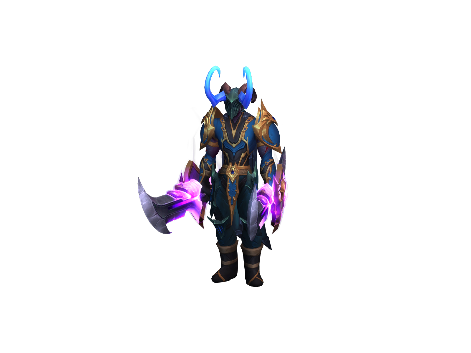 Etherflow 3D character render