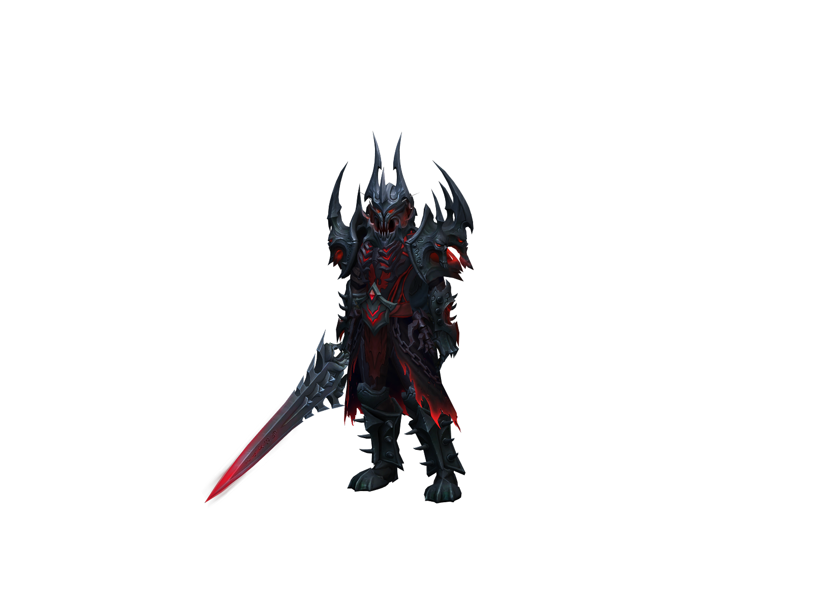 Knull 3D character render