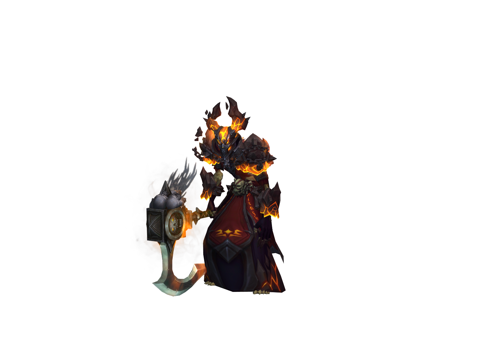 Dracuia 3D character render