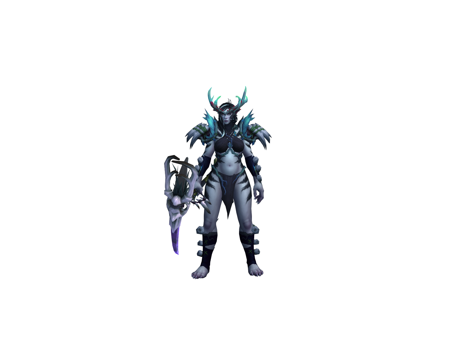 Reason 3D character render