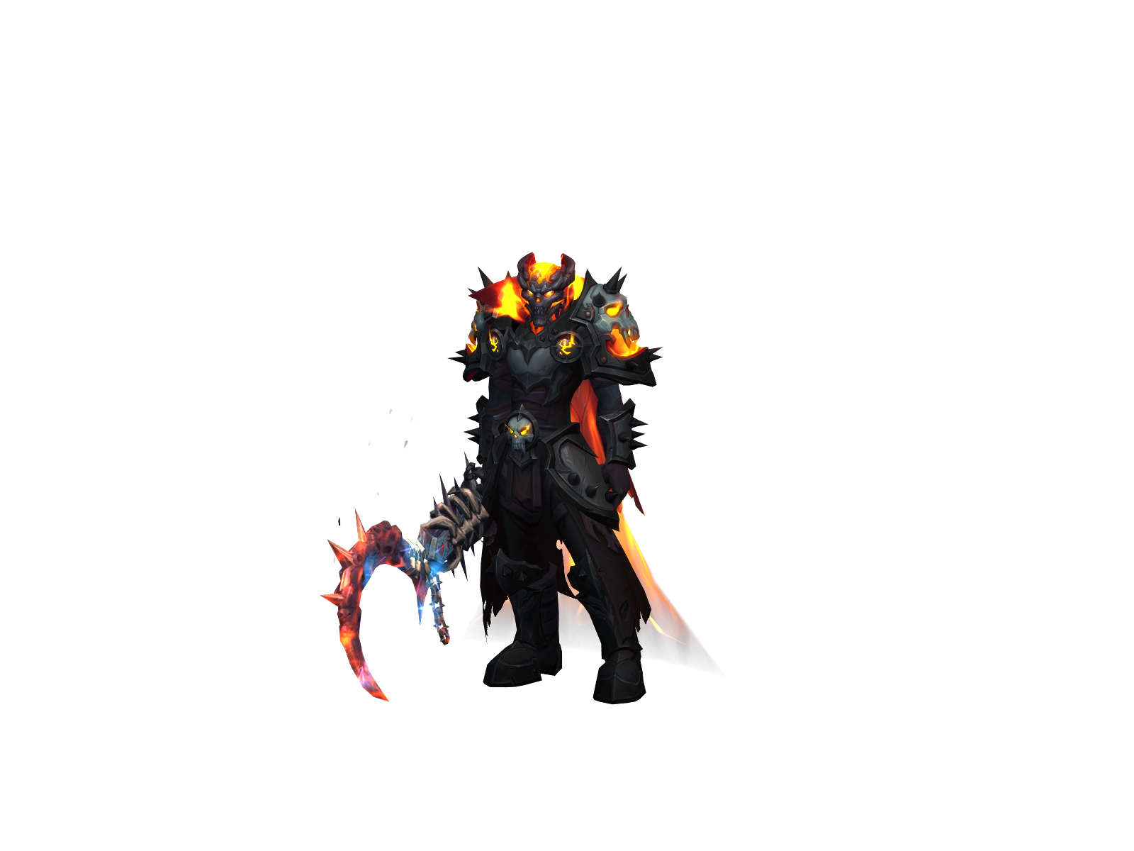 Skarfull 3D character render