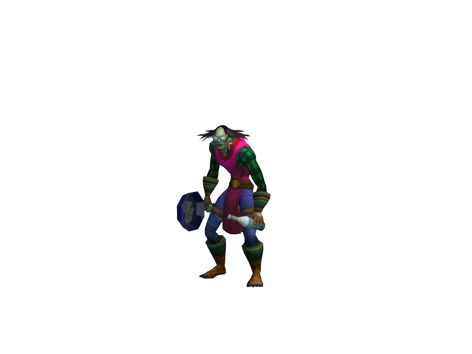 Stevesharts 3D character render