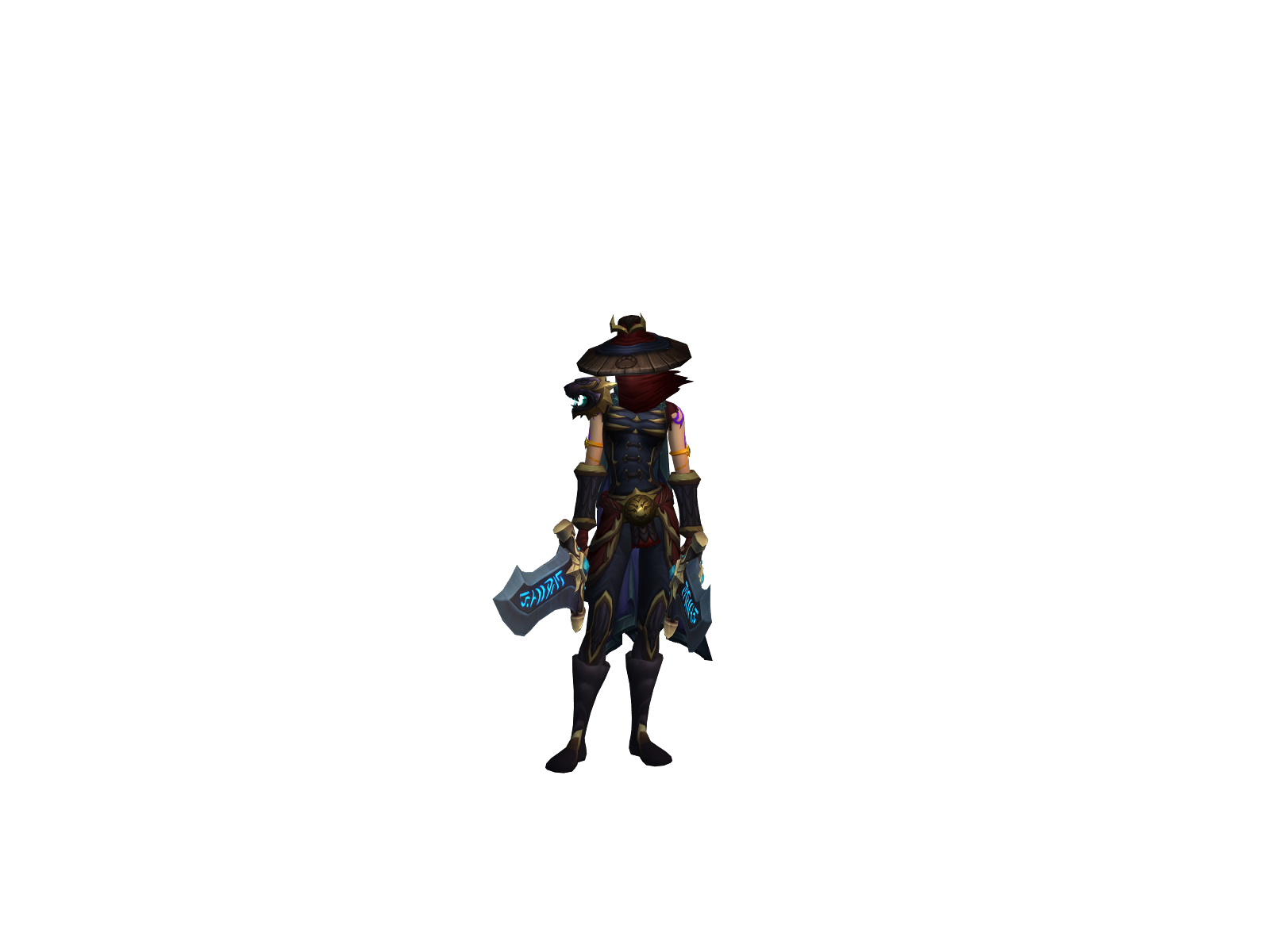 Tacodaboss 3D character render