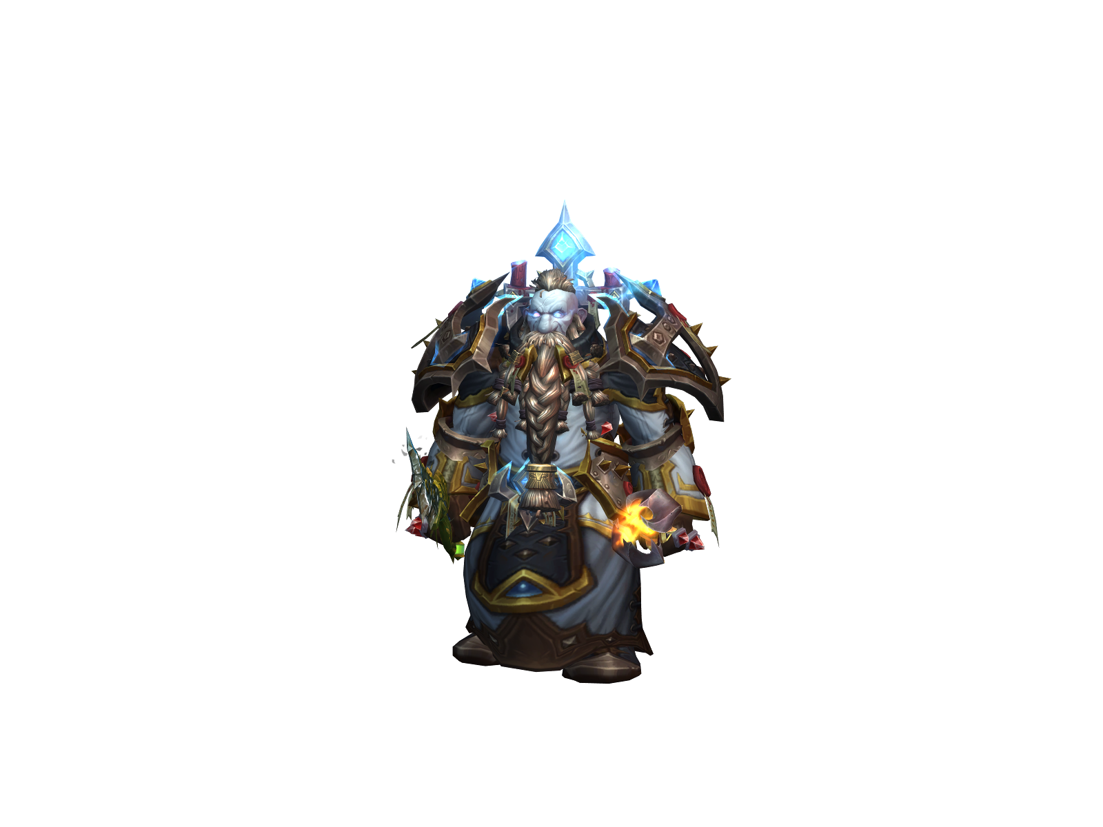 Equivocate 3D character render