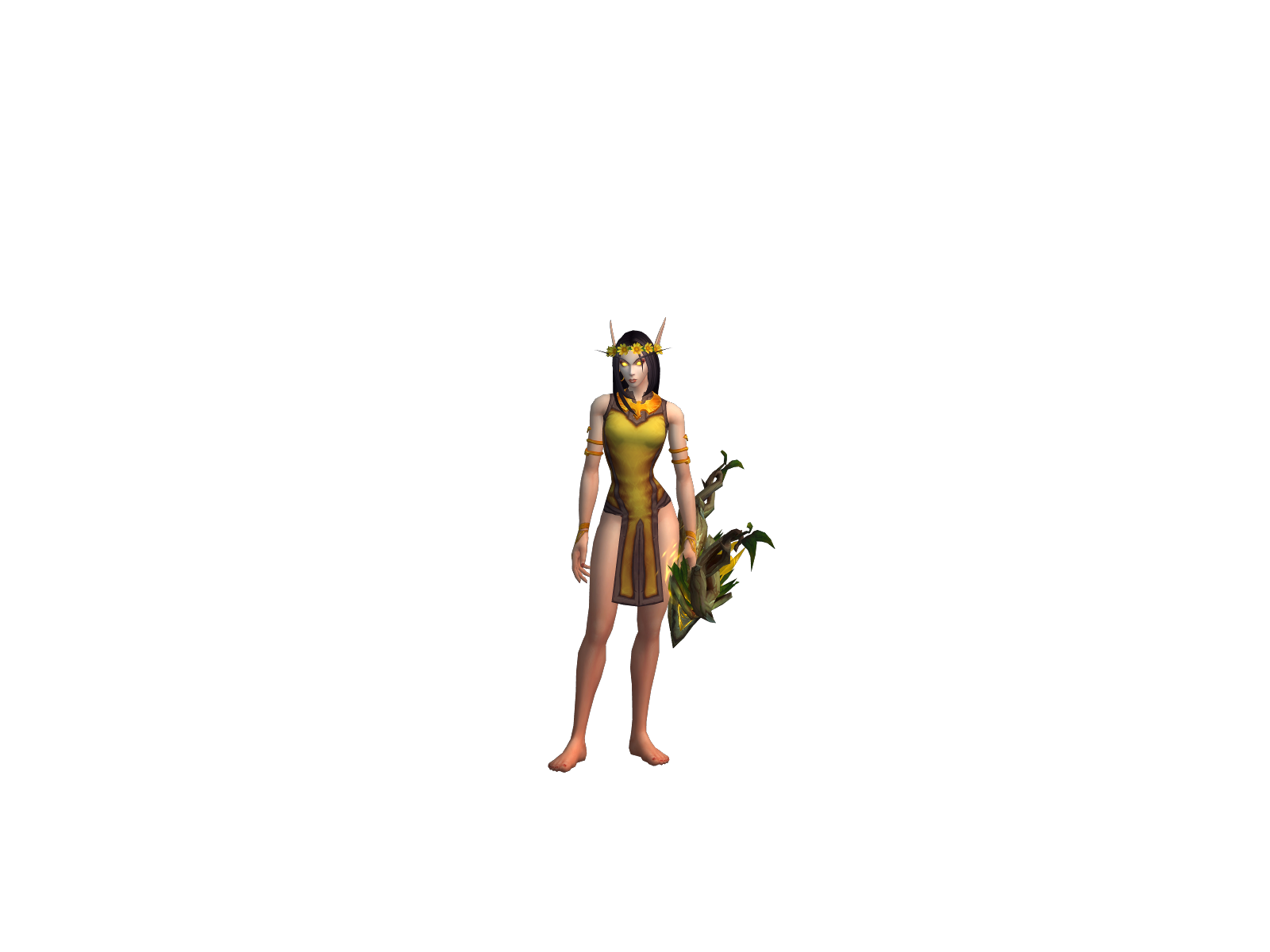 Legaless 3D character render