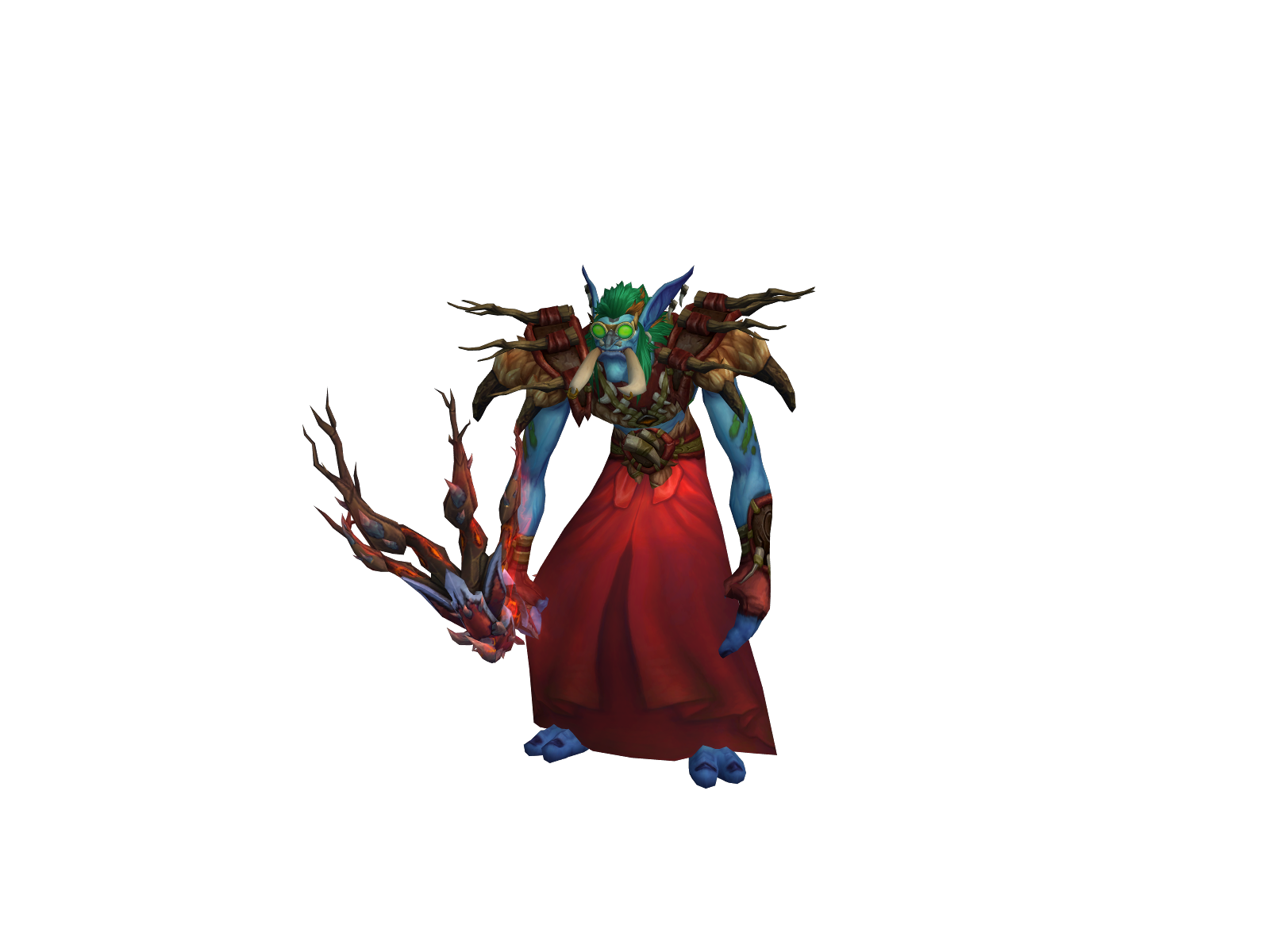 Anihilated 3D character render