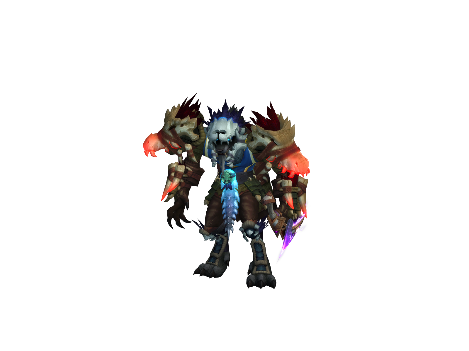 Rattat 3D character render