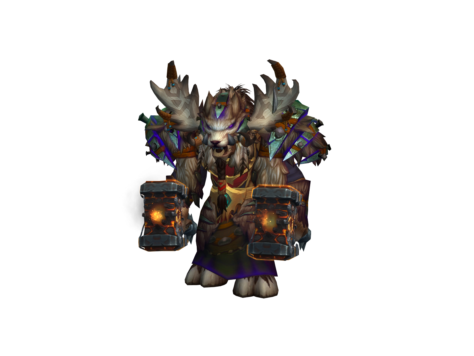 Kaiphas 3D character render
