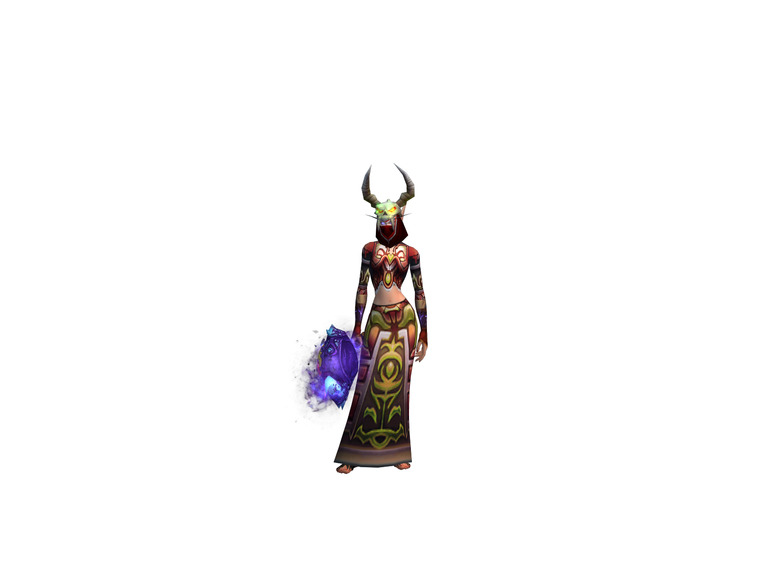 Saye 3D character render