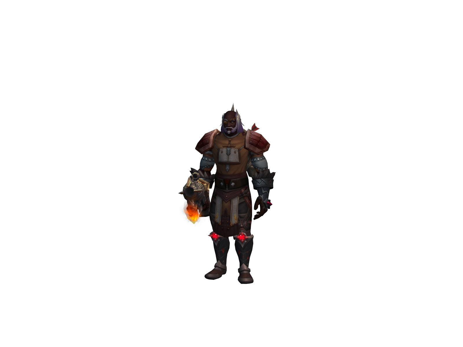 Buckshot 3D character render