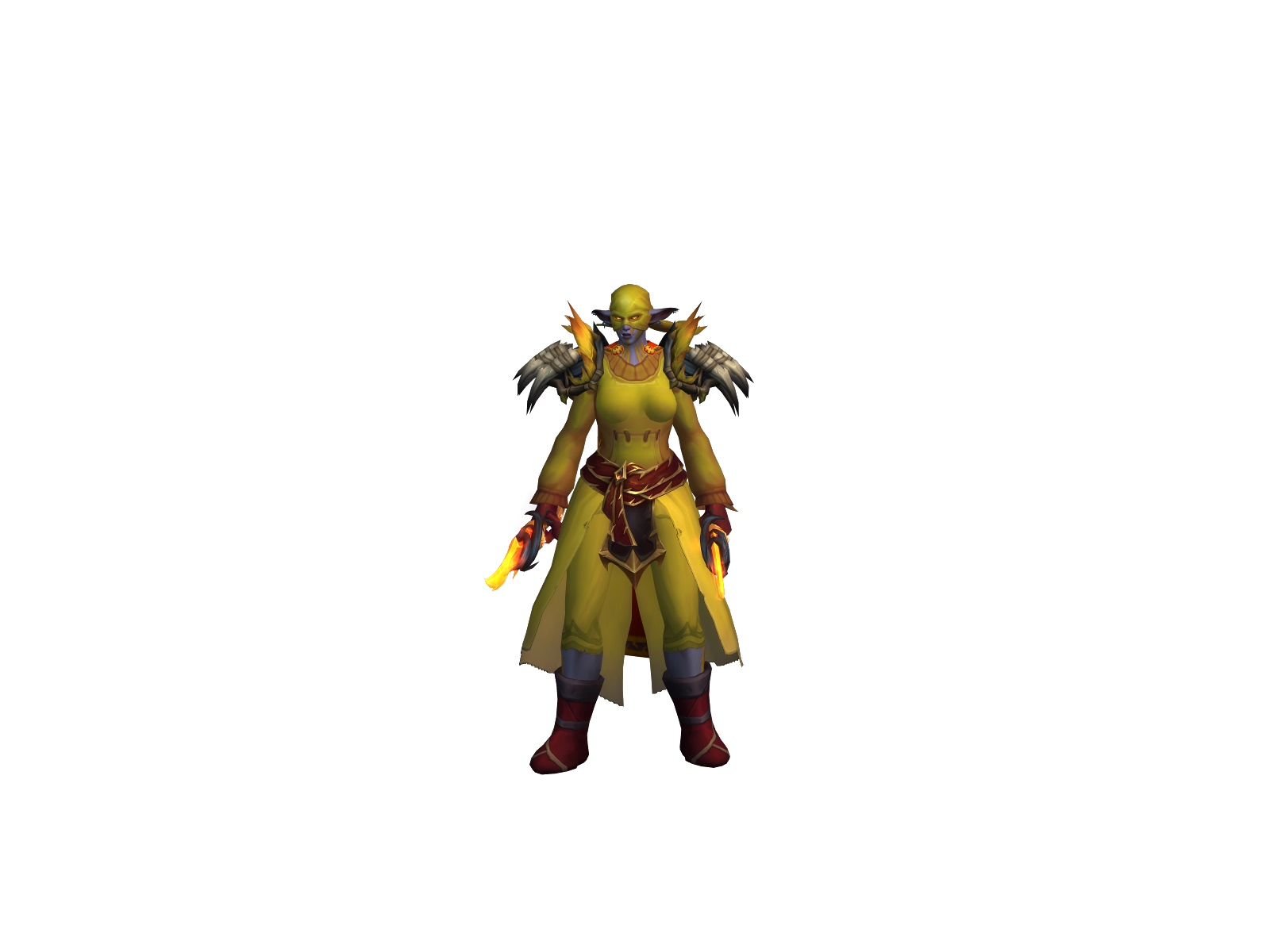 Evasão 3D character render