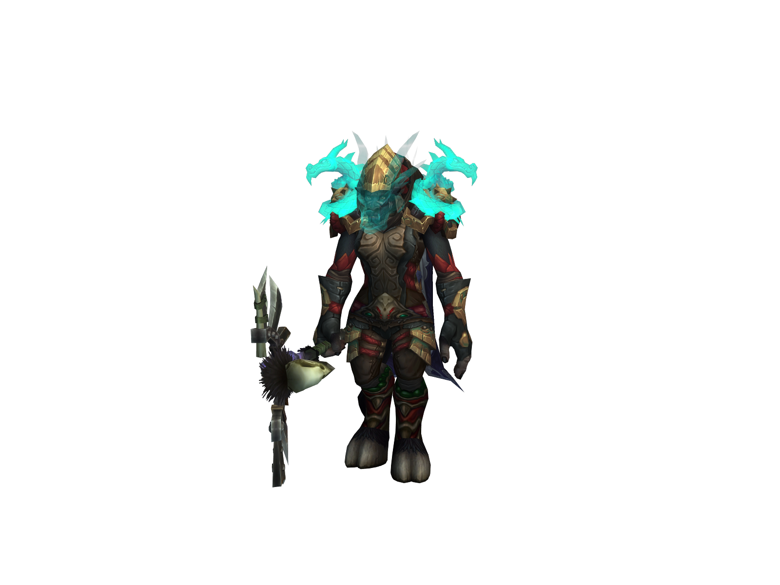 Fitfull 3D character render