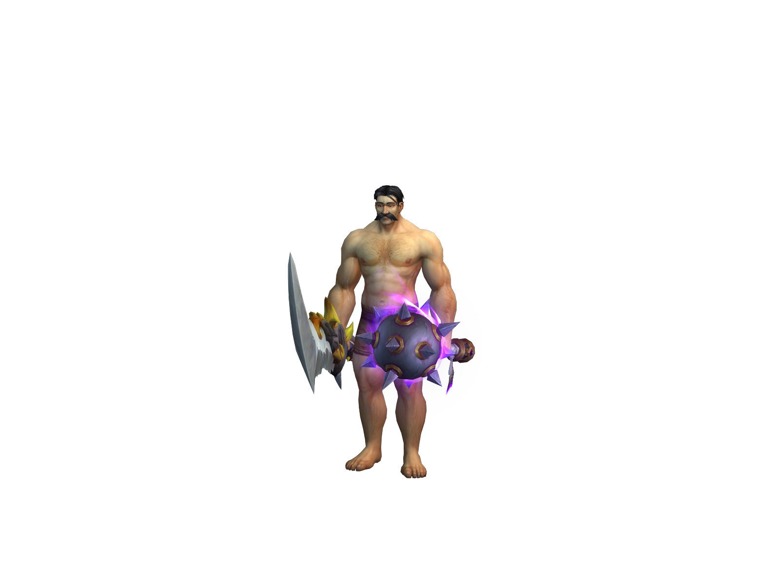 Governante 3D character render