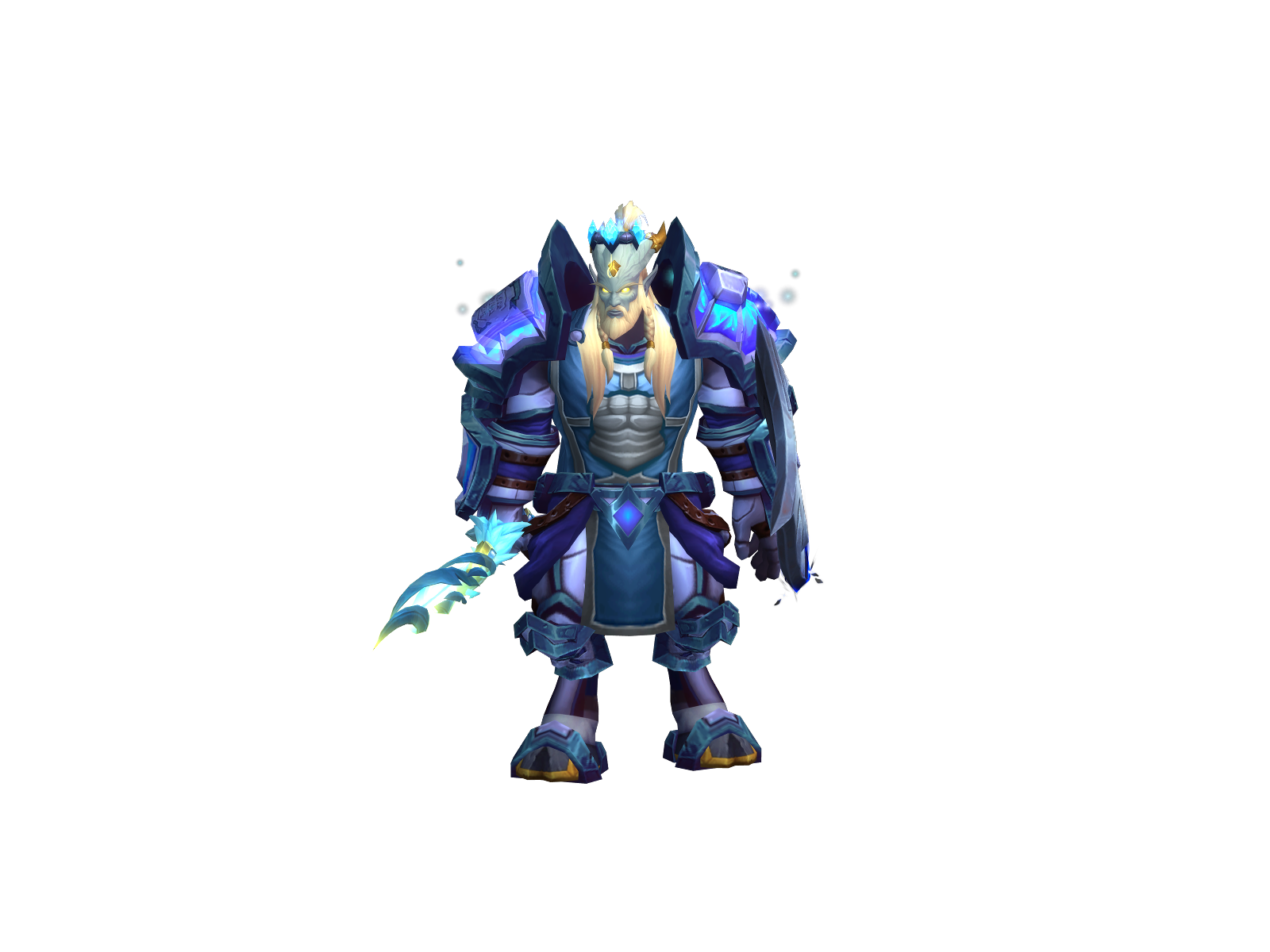 Arnald 3D character render