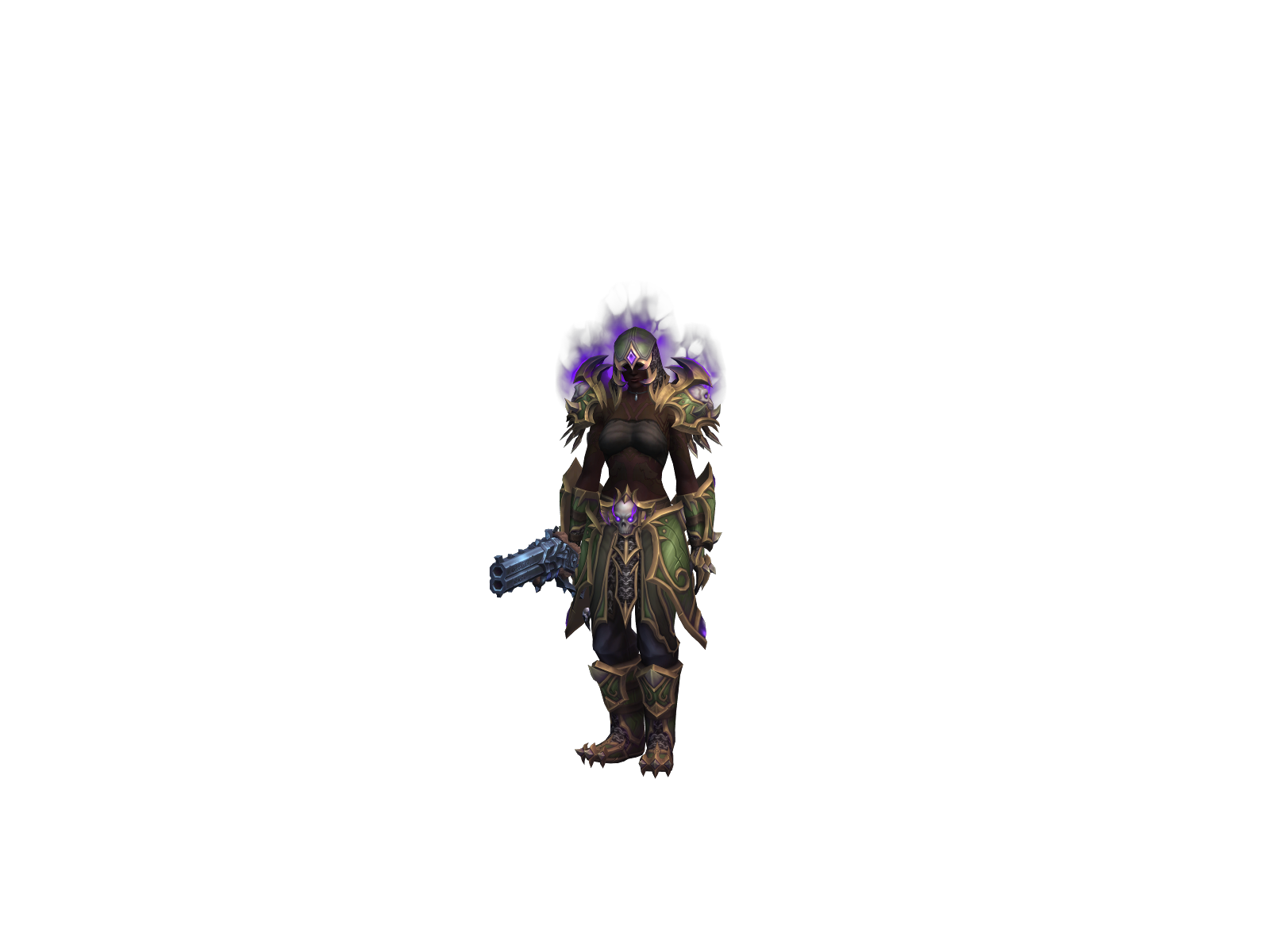 Grahallip 3D character render