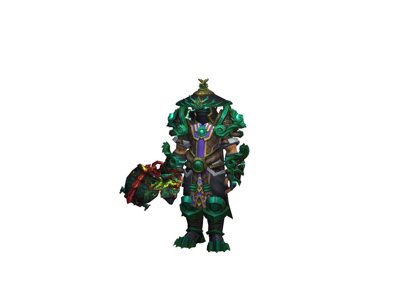 Égil 3D character render