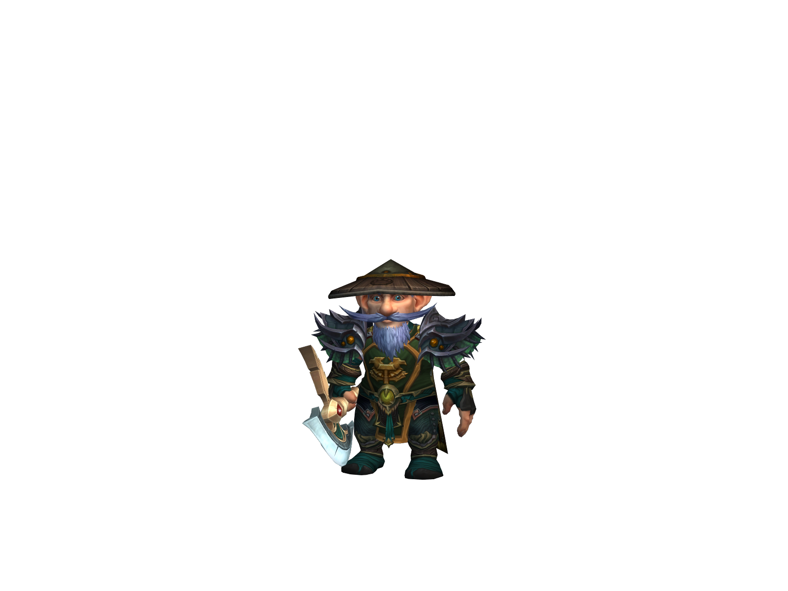 Serakiki 3D character render