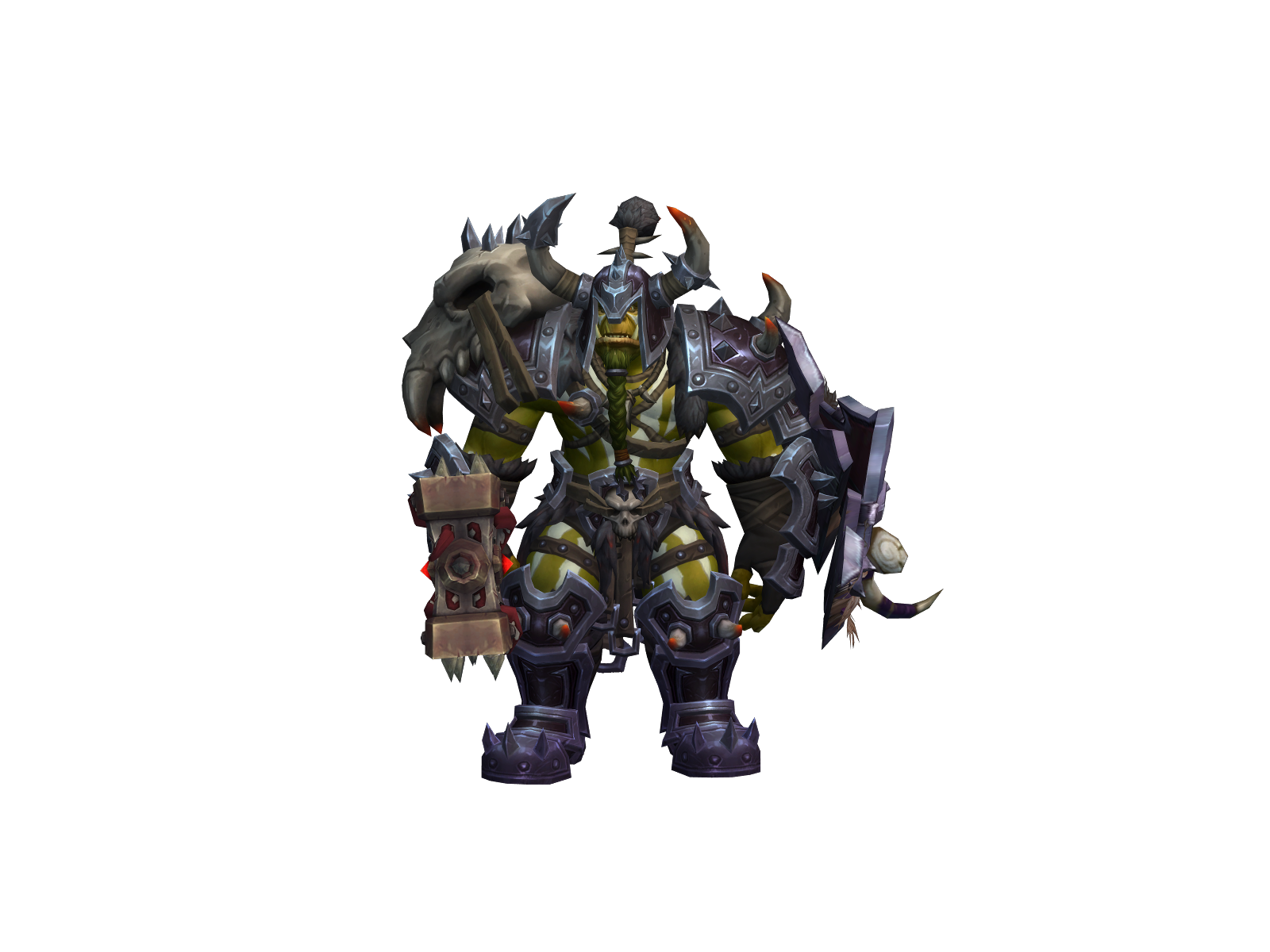 Szafan 3D character render