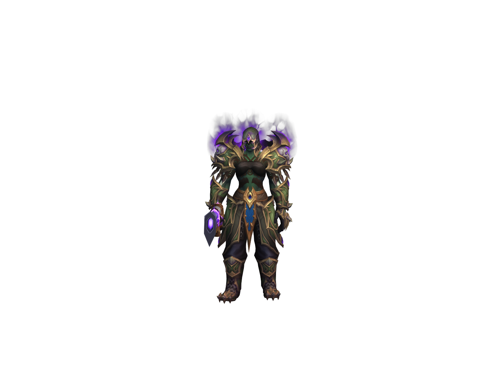 Uruk 3D character render