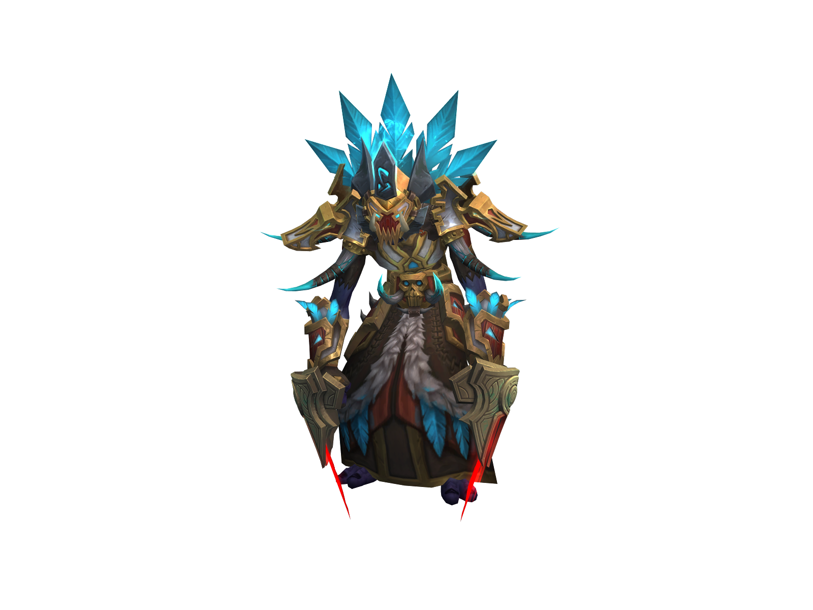 Shamandohth 3D character render