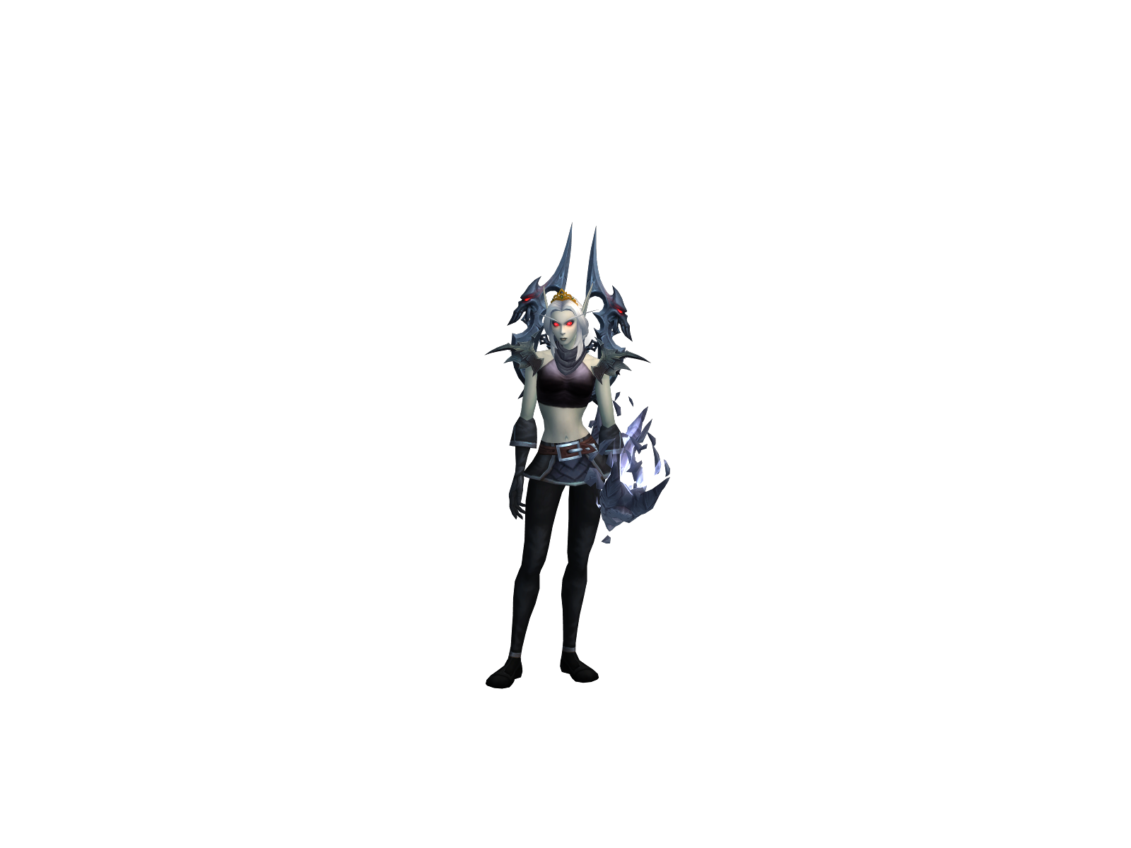 Kayte 3D character render