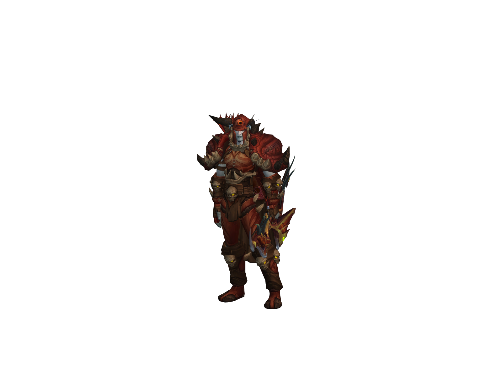 Gabuh 3D character render