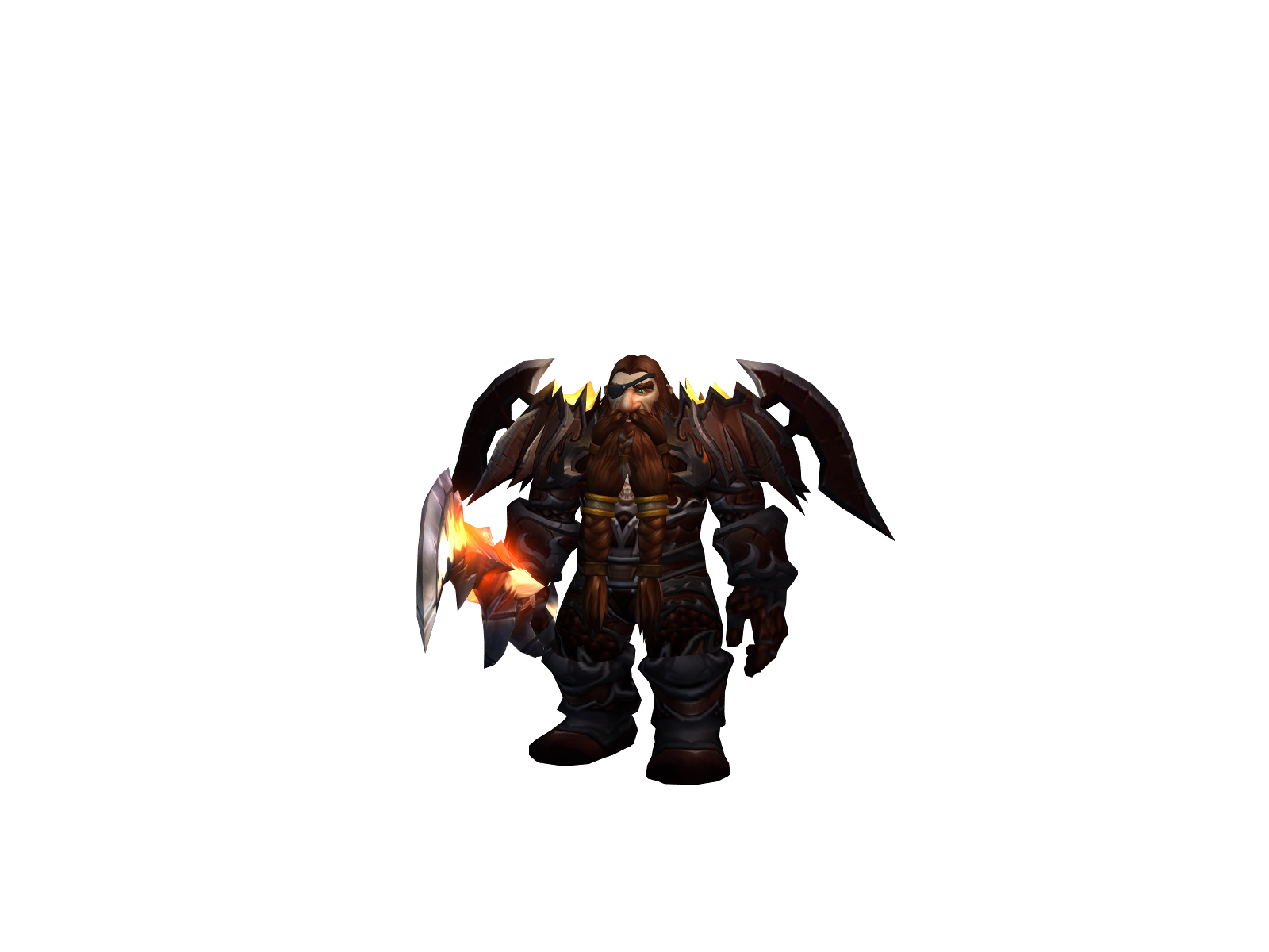 Altharian 3D character render
