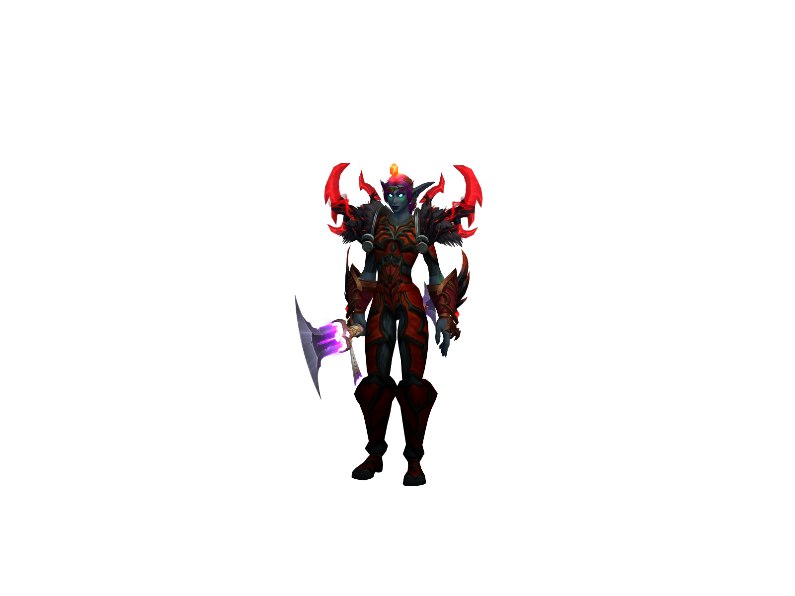 Milluzinho 3D character render