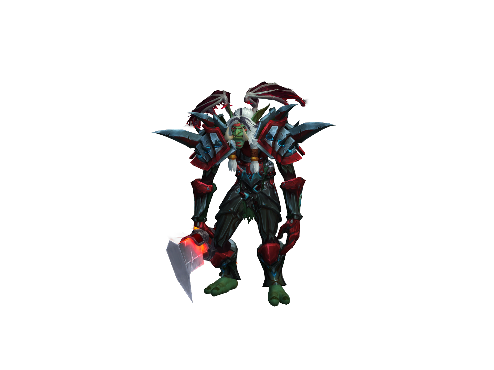 Rendjin 3D character render