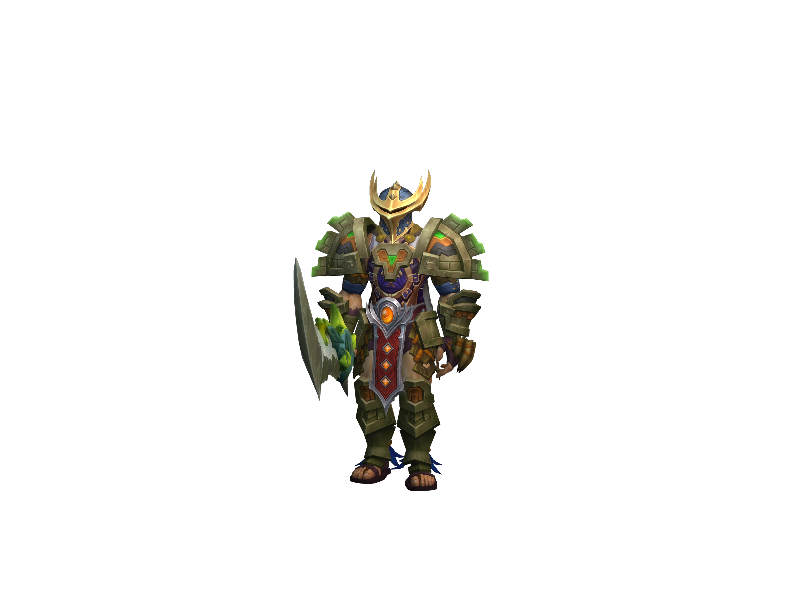 Holermace 3D character render