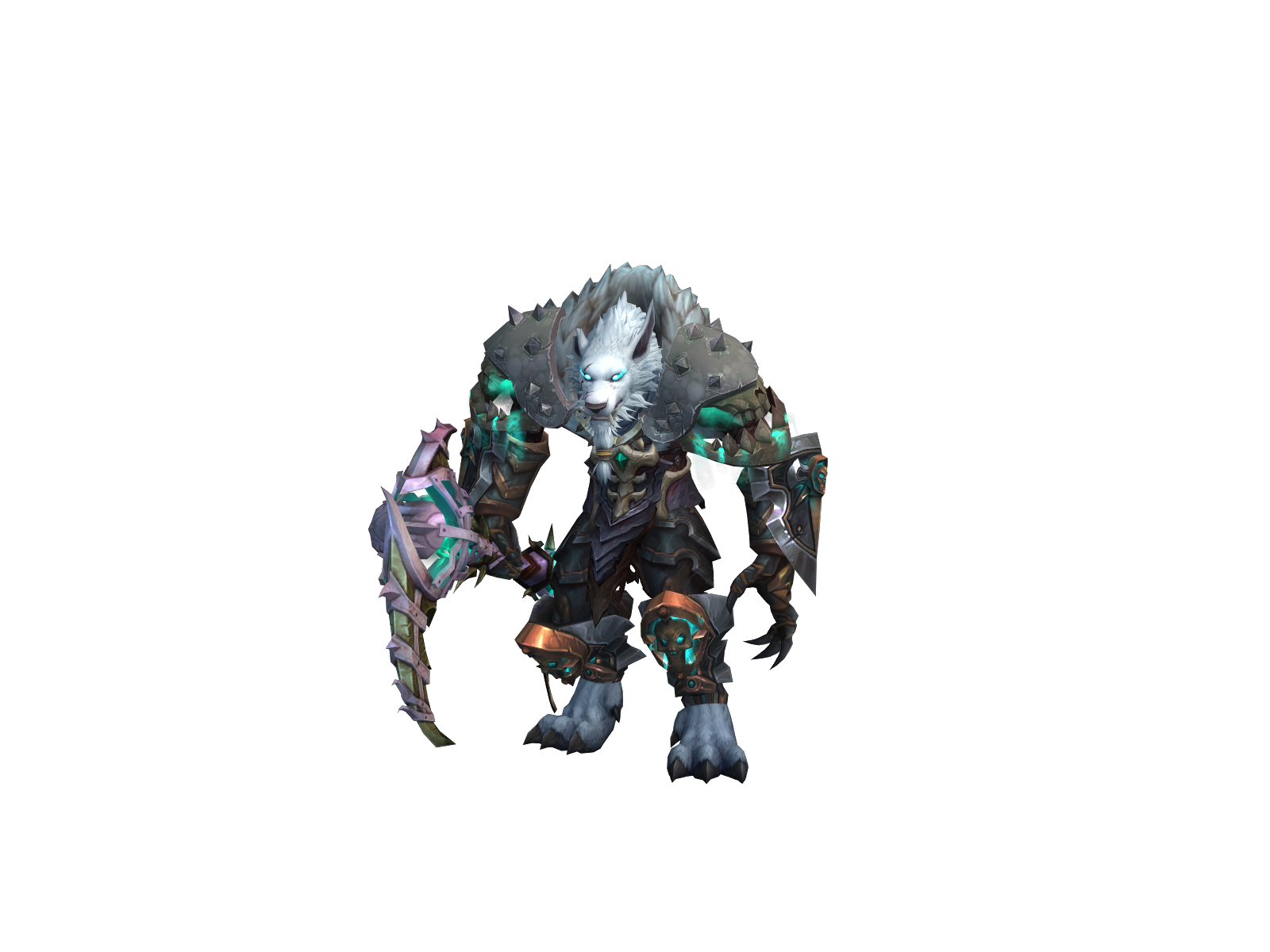 Metalknight 3D character render