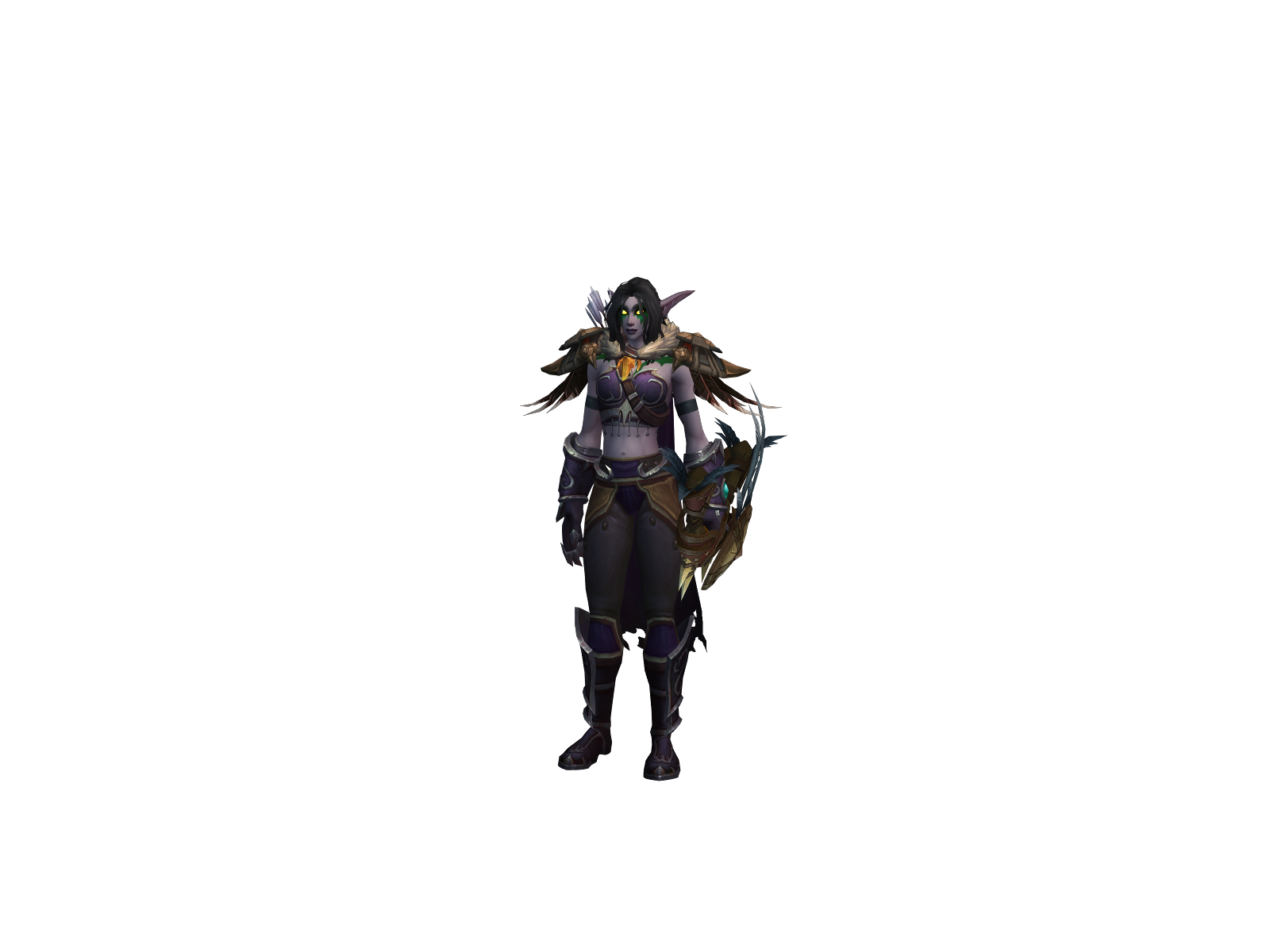 Aelrys 3D character render
