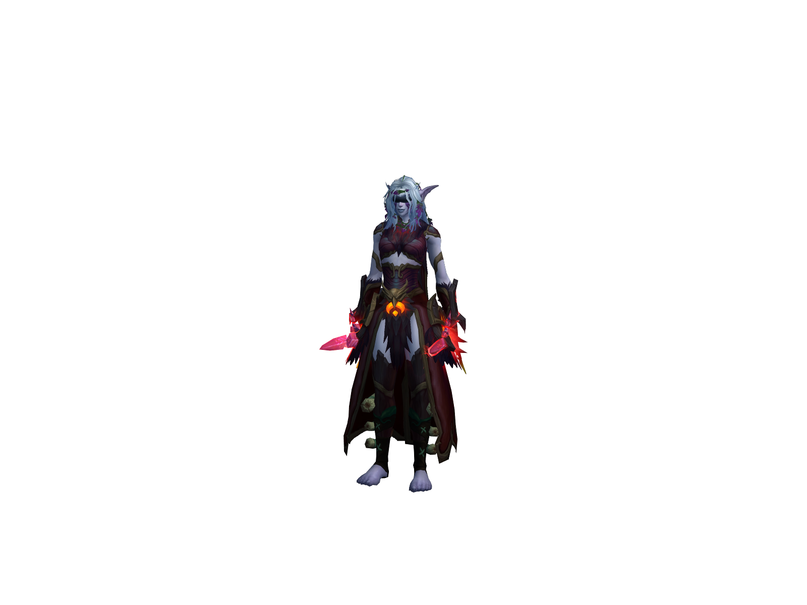 Roçeira 3D character render