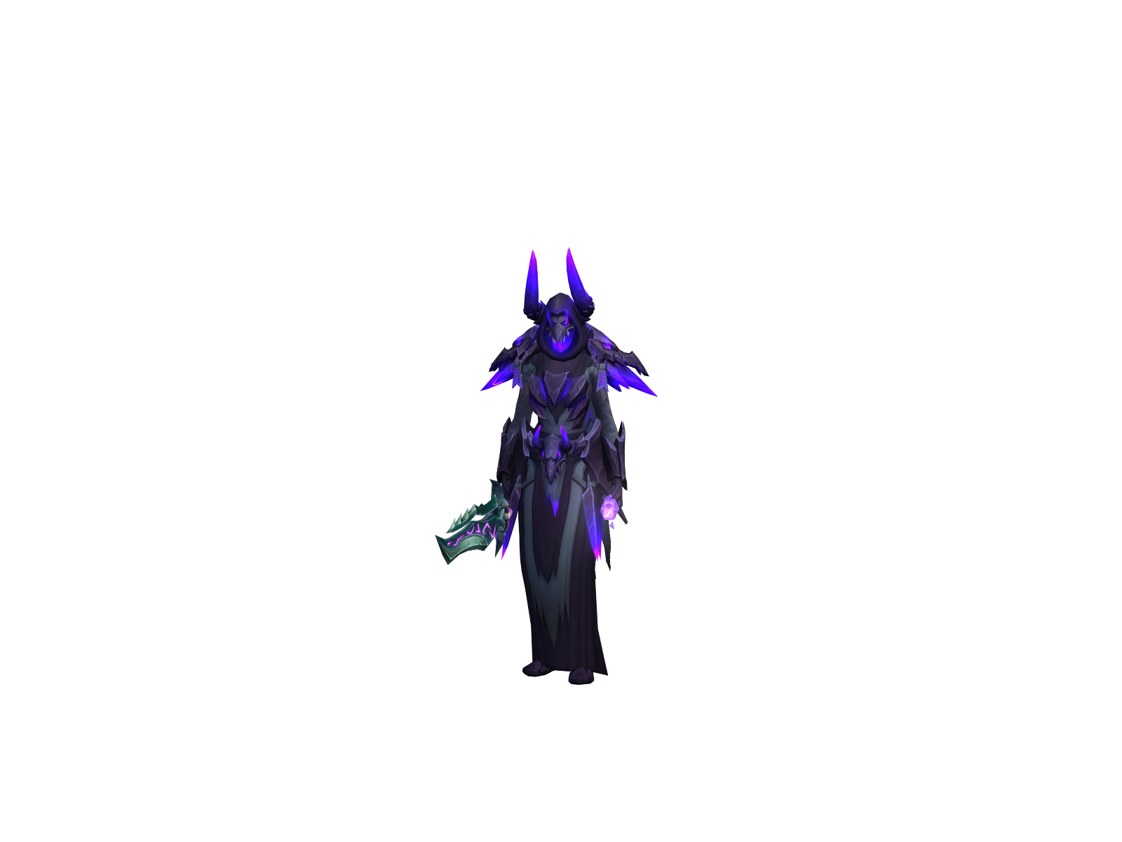 Carvyx 3D character render