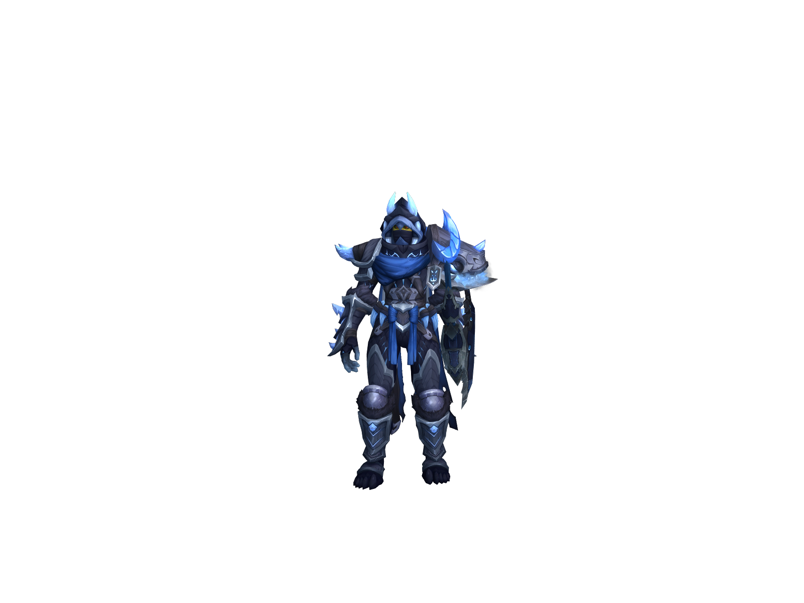Gíyu 3D character render