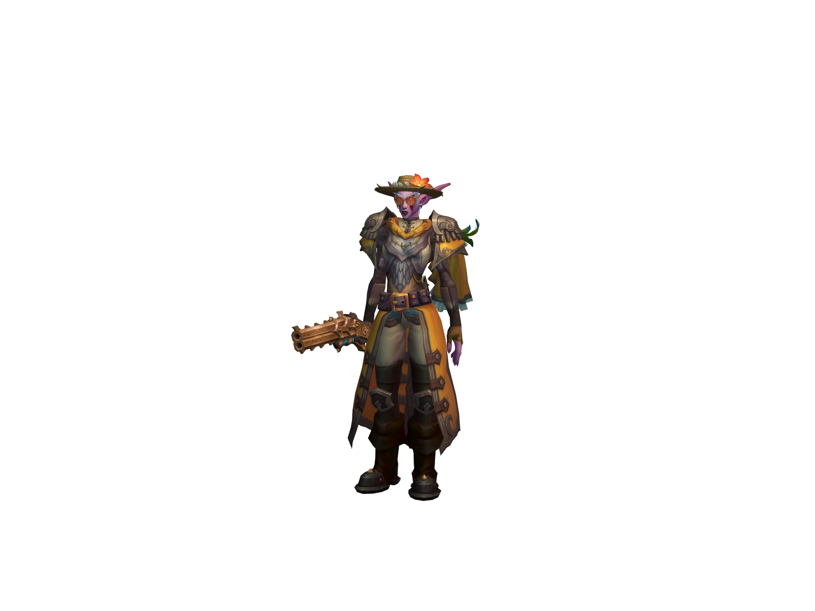 Hunkst 3D character render