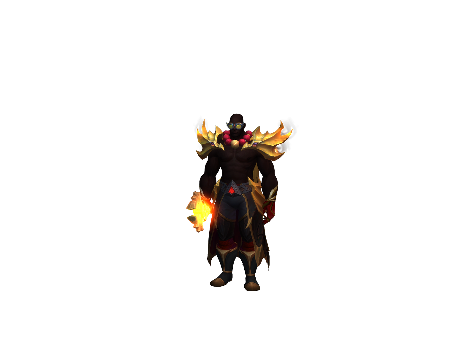 Primordius 3D character render