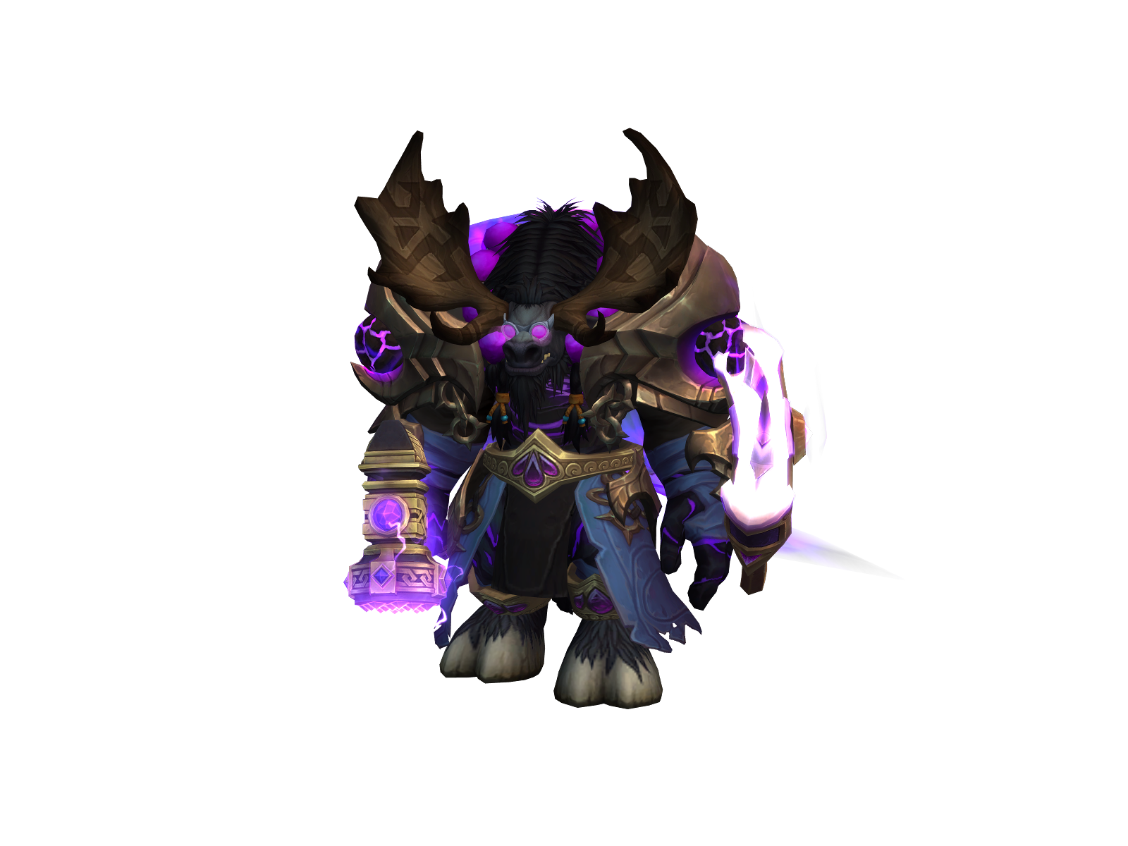 Phury 3D character render