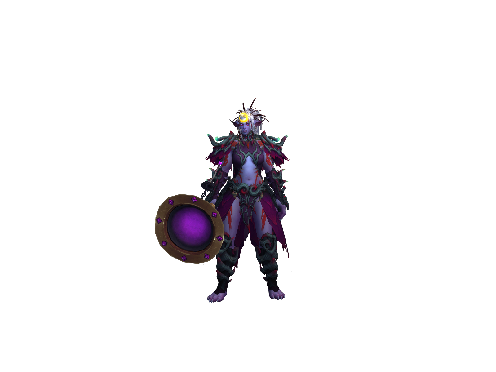 Arwena 3D character render
