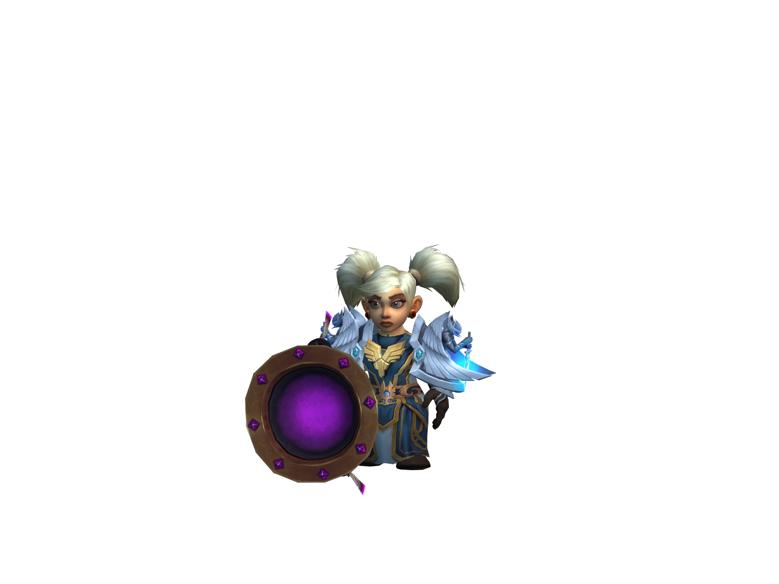 Elizan 3D character render