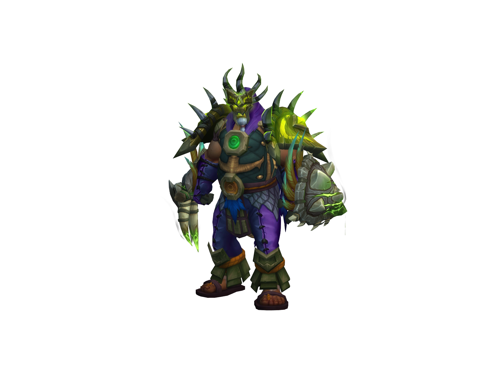 Honørio 3D character render