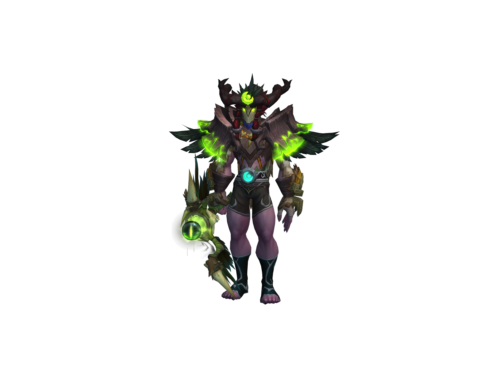 Saffranicus 3D character render