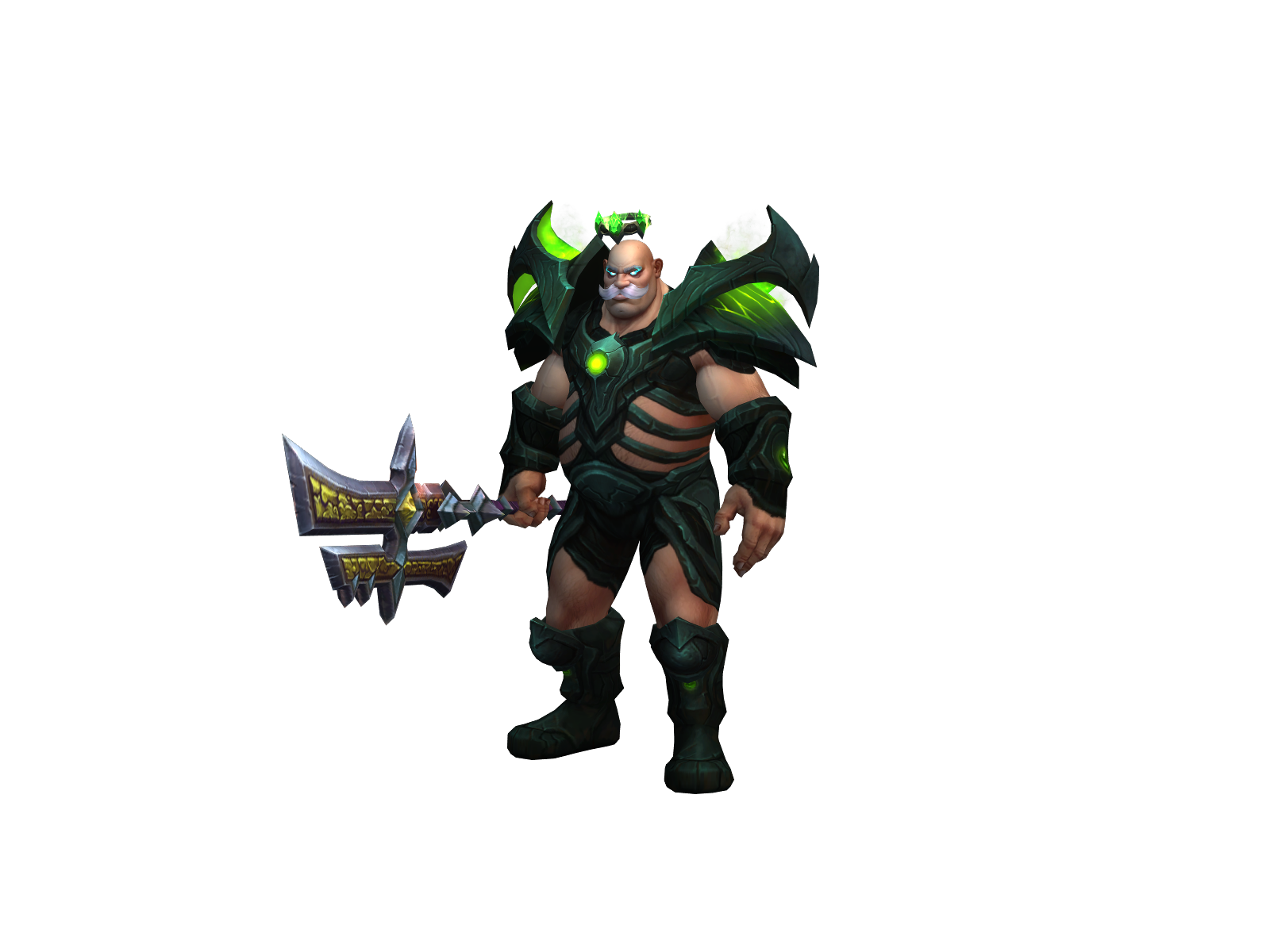 Bigcalvo 3D character render