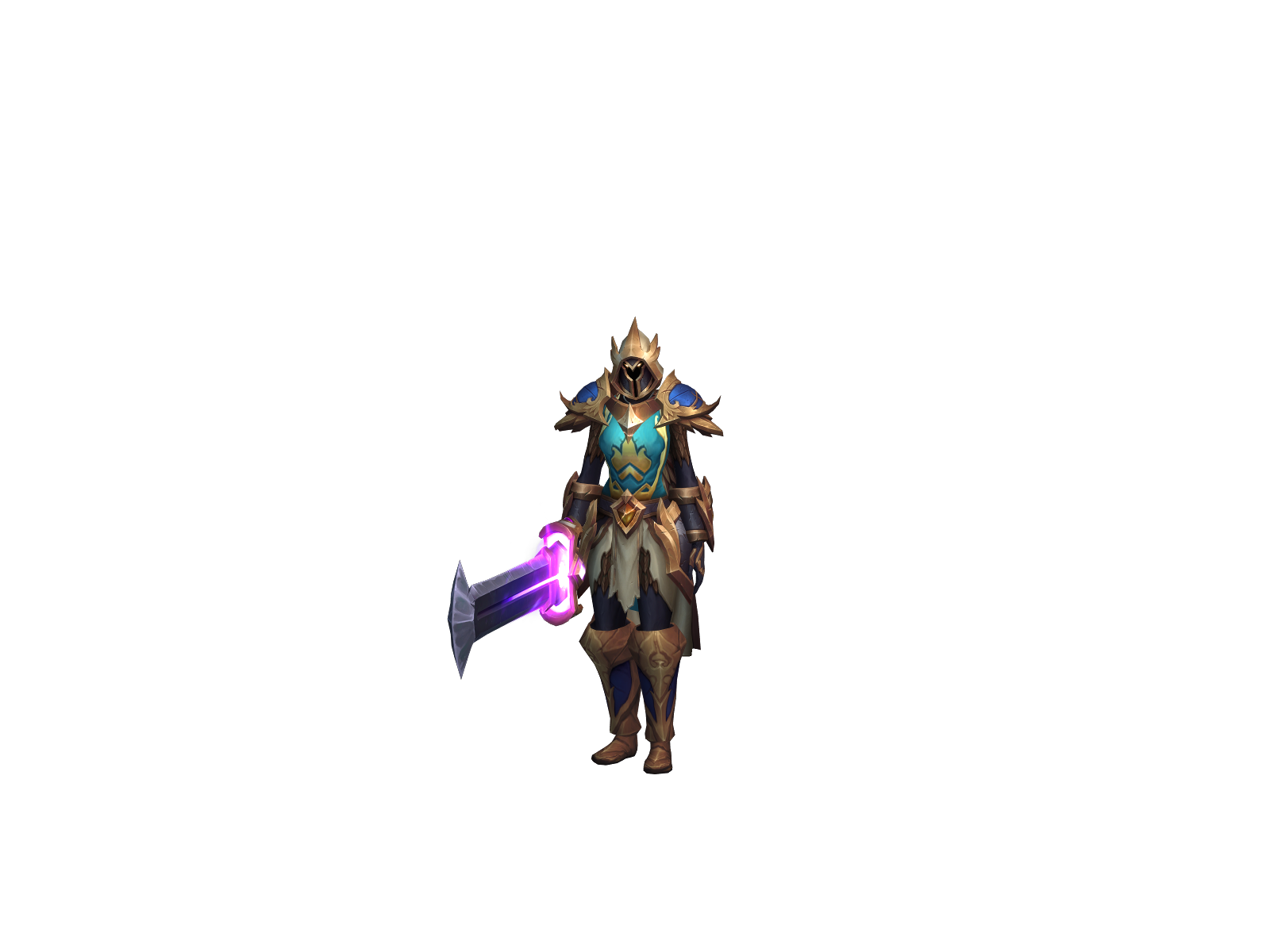 Glê 3D character render