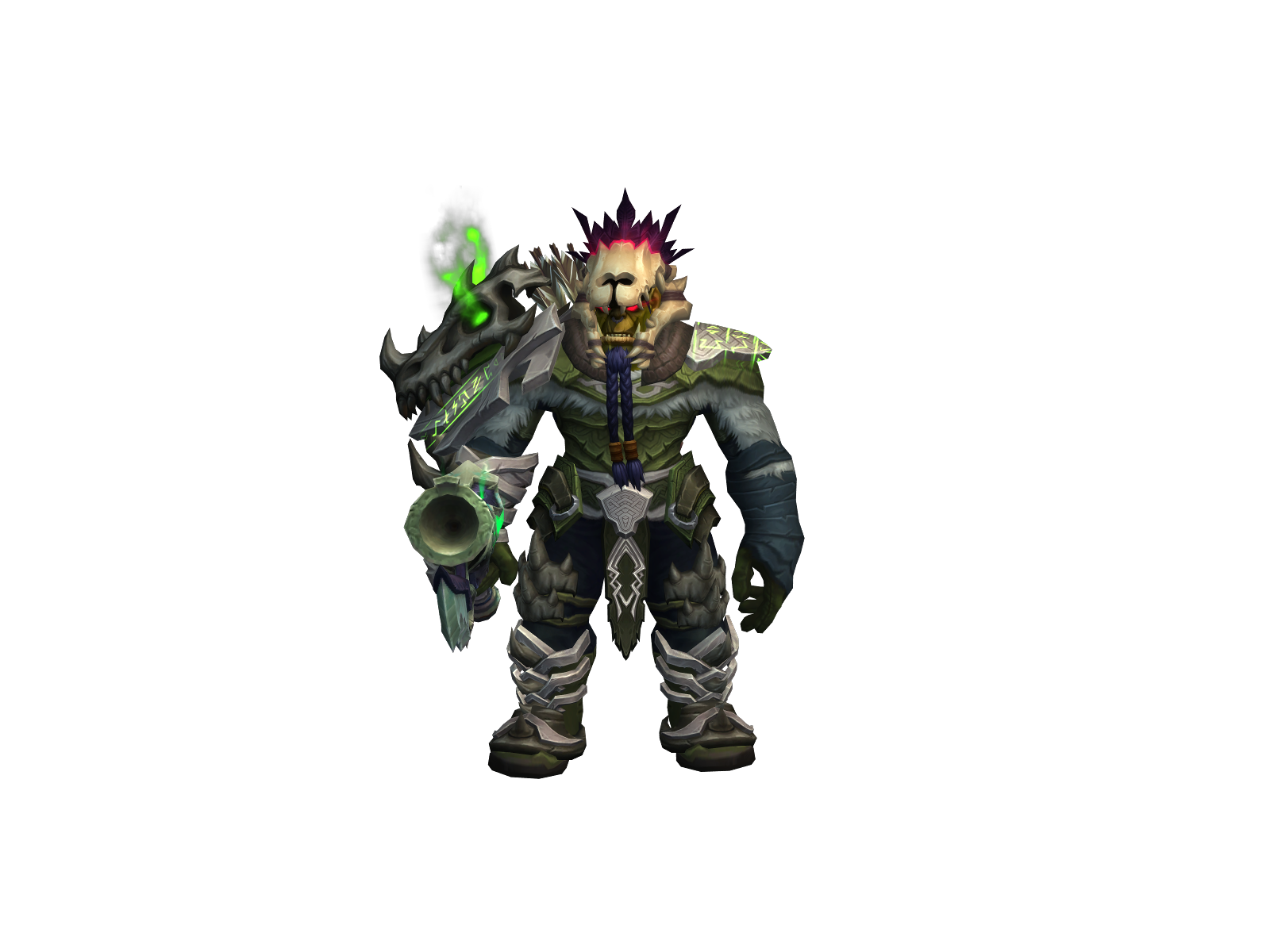 Pandainrage 3D character render