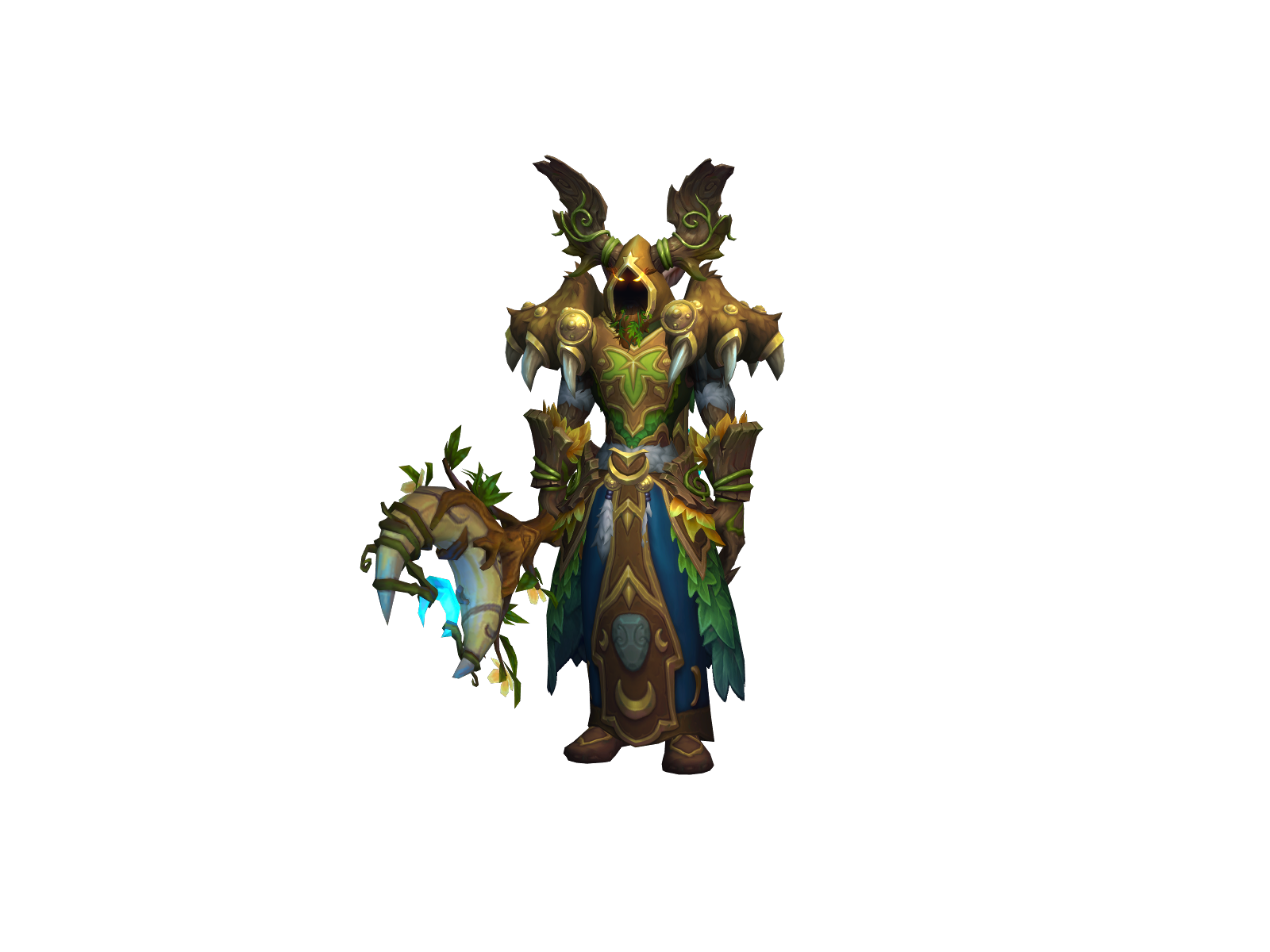 Windoak 3D character render