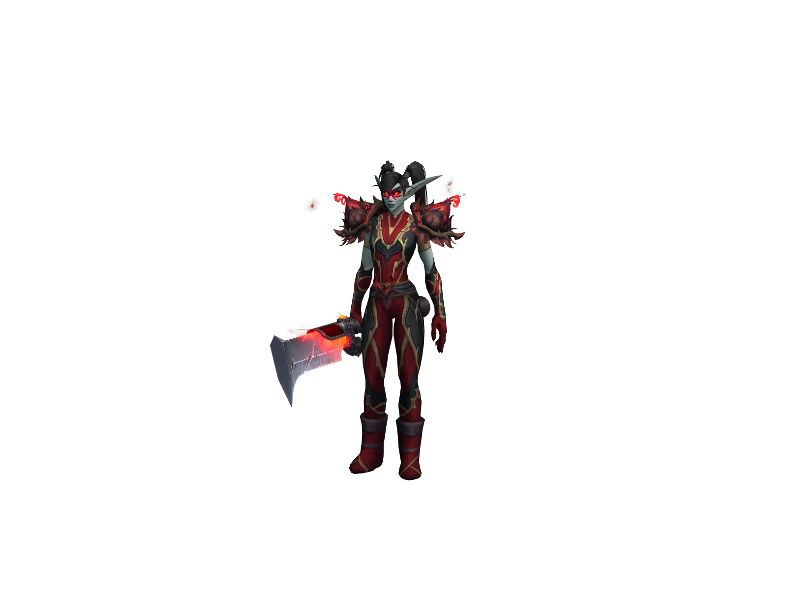 Babuined 3D character render