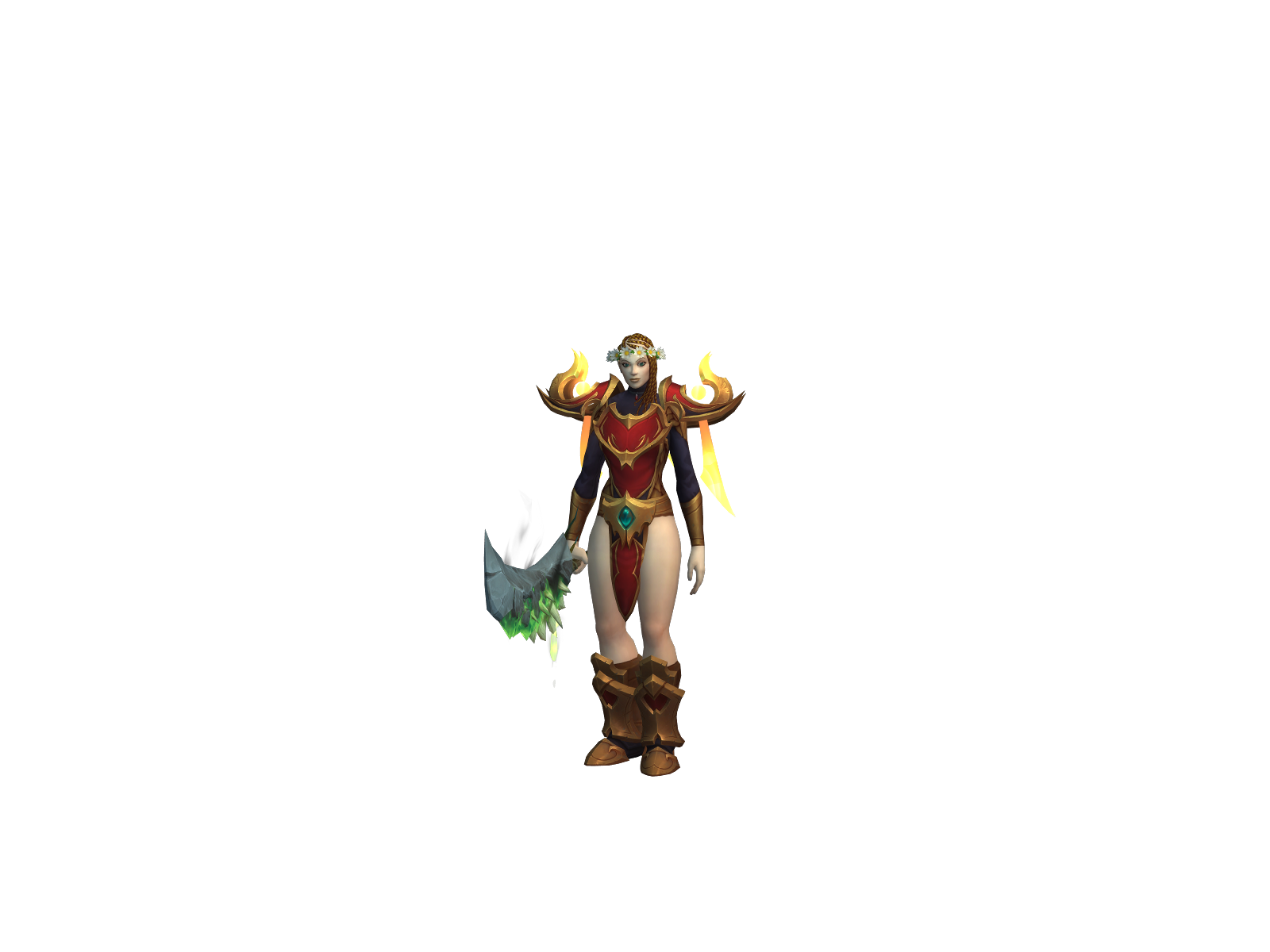 Kuroshinzo 3D character render