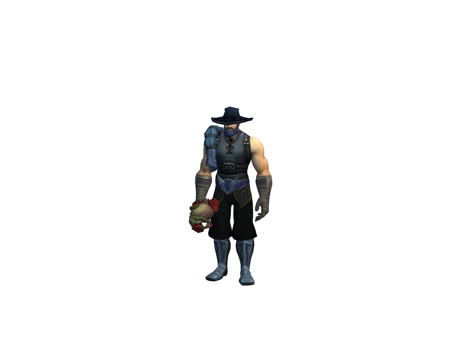 Flamel 3D character render